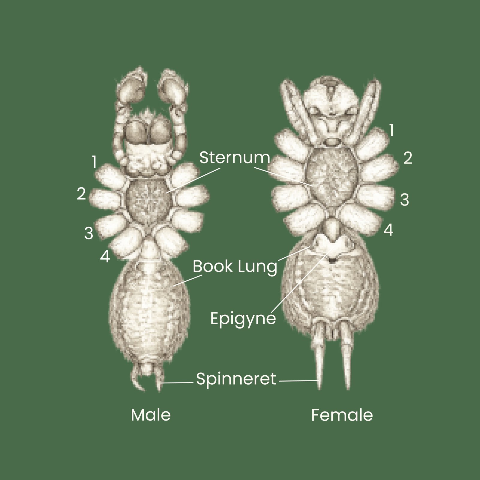 Sexual Dimorphism & Ventral Structures
