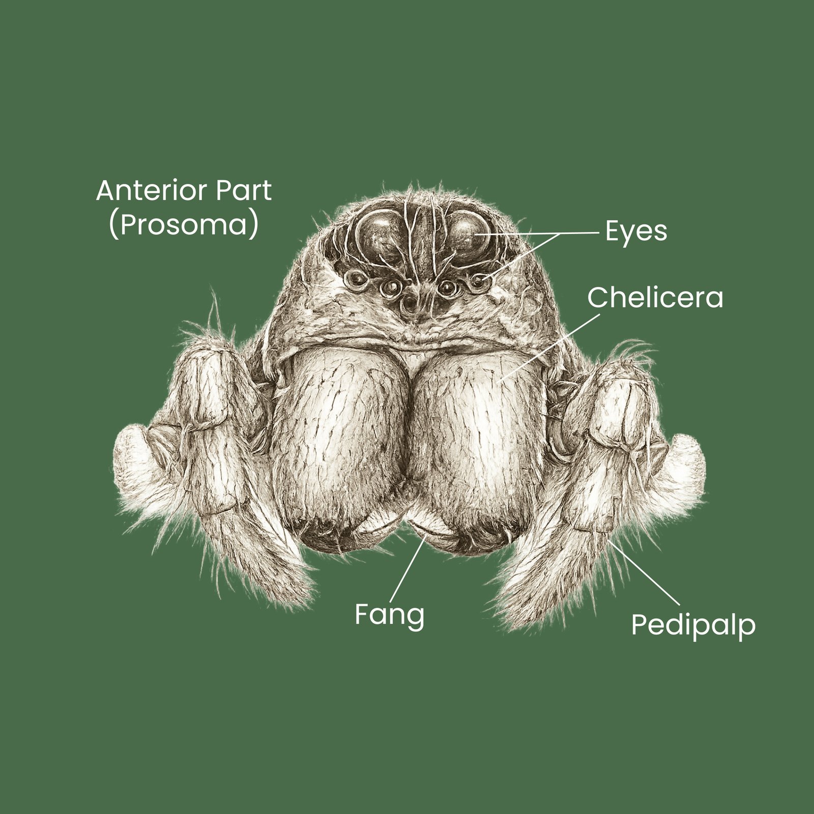 Head & Mouthparts (Anterior View)